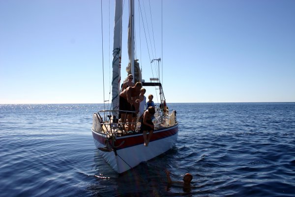 Matthew's leap into the Sea